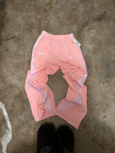 pink runningman trackpants