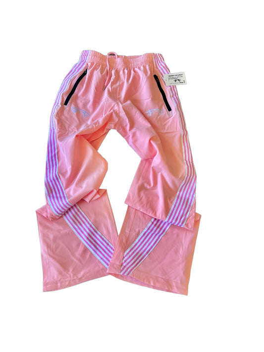 pink runningman trackpants